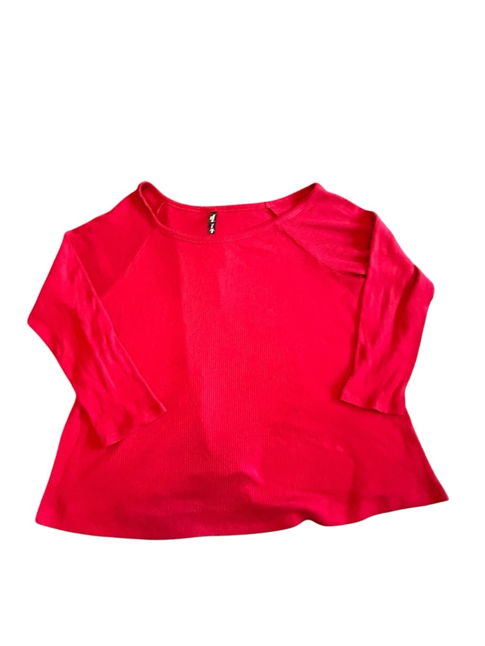 torrid Red 3/4 Sleeve pajama top